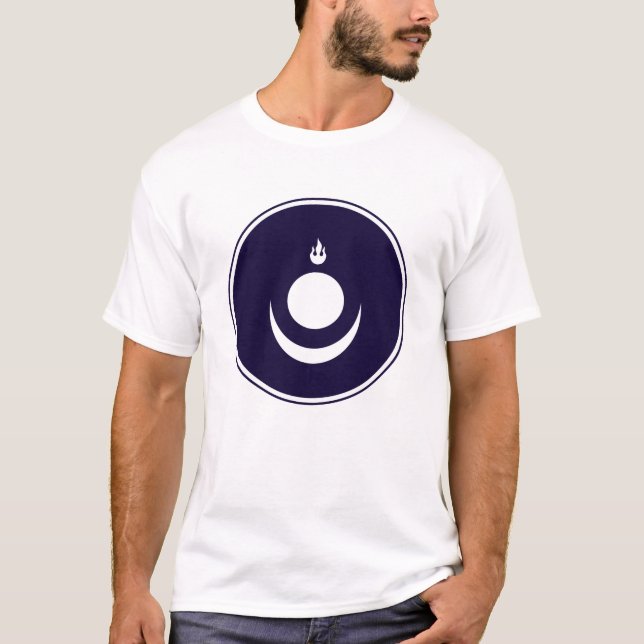 T-shirt Drapeau mongol d'empire (Devant)