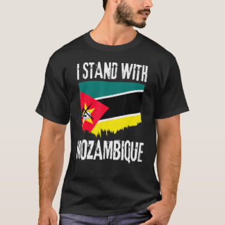 T-shirt Drapeau Mozambique Drapeau Mozambique