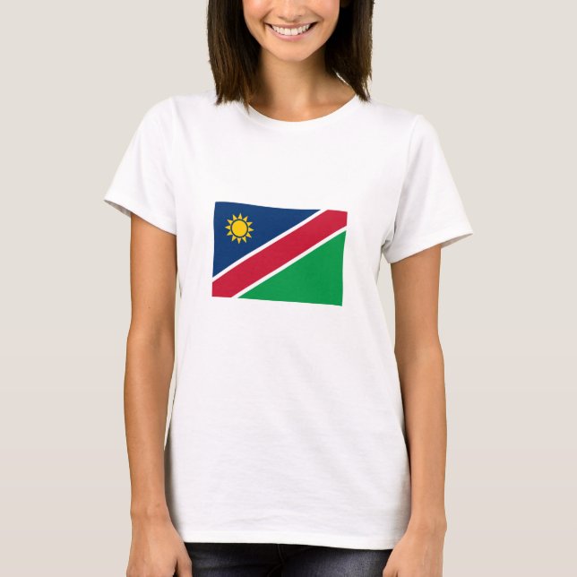 T-shirt Drapeau Namibie (Devant)