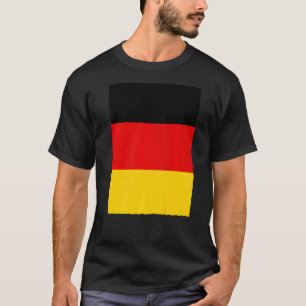 T-shirt Drapeau National Allemand De L'Allemagne