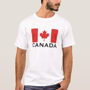 T-shirt Drapeau national canadien du monde du Canada