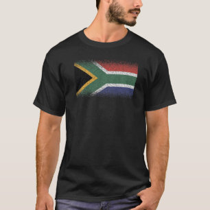 T-shirt Drapeau national d'Afrique du Sud souvenir pour le