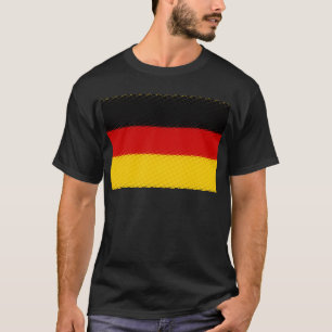 T-shirt Drapeau national d'Allemagne