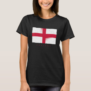 T-shirt Drapeau National d'Angleterre Fan de Football Spor
