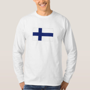 T-shirt Drapeau national de la Finlande
