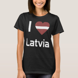 T-shirt Drapeau national de Lettonie souvenir pour hommes