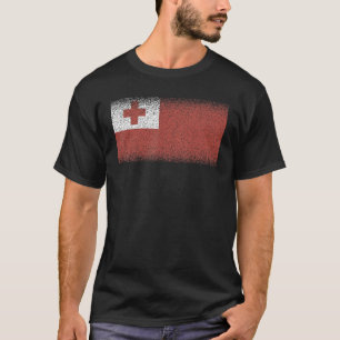 T-shirt Drapeau national de Tonga souvenir pour hommes fem