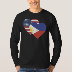 T-shirt Drapeau national des Philippines souvenir pour hom