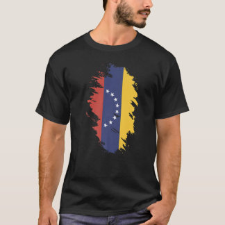 T-shirt Drapeau national du Venezuela souvenir pour les fe