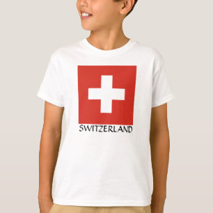 T-shirt Drapeau national suisse