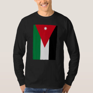 T-shirt Drapeau national Vintage Jordanie