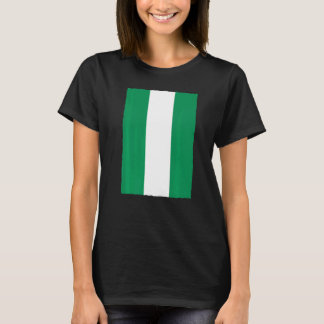 T-shirt Drapeau national vintage Nigeria