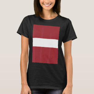 T-shirt Drapeau national Vintage rétro de Lettonie
