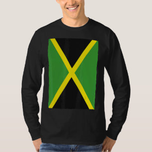 T-shirt Drapeau national Vintage rétro jamaïcain