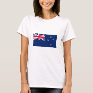 T-shirt Drapeau néo-zélandais