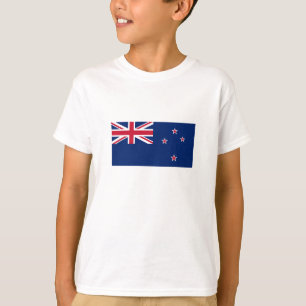 T-shirt Drapeau néo-zélandais