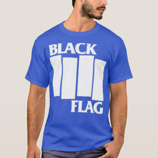 T-shirt Drapeau noir rétro