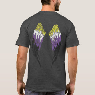 T-shirt Drapeau non binaire - Ange