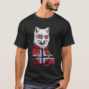 T-shirt Drapeau Norvège Norge Fierté norvégienne