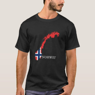 T-shirt Drapeau Norvège - Norvège