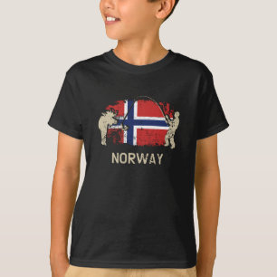 T-shirt Drapeau norvégien