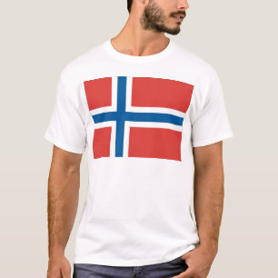 T-shirt Drapeau norvégien