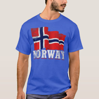 T-shirt Drapeau norvégien
