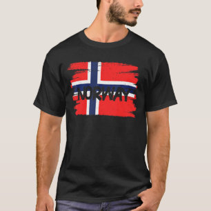 T-shirt Drapeau norvégien