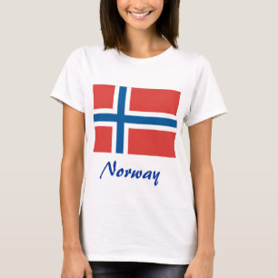 T-shirt Drapeau norvégien