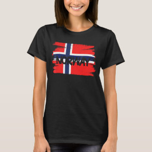 T-shirt Drapeau norvégien