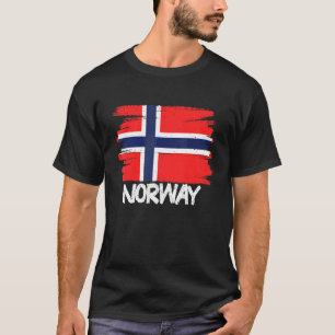 T-shirt Drapeau norvégien cool