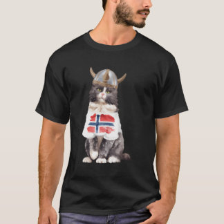 T-shirt Drapeau norvégien de la forêt
