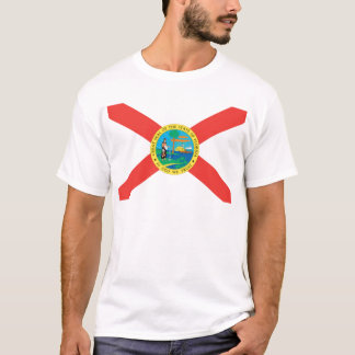 T-shirt Drapeau officiel d'état de la Floride