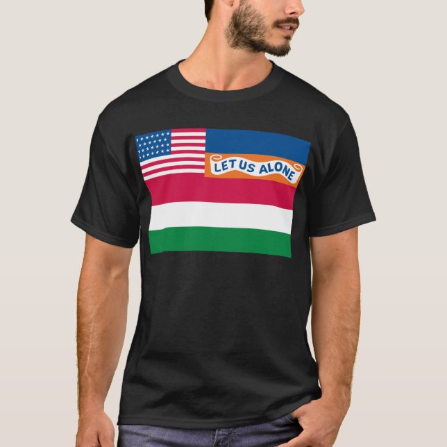 T-shirt Drapeau officieux de la Floride (1845) (Devant)