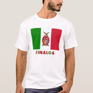 T-shirt Drapeau officieux de Sinaloa