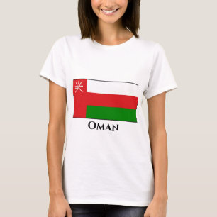 T-shirt Drapeau Oman