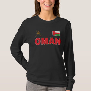 T-shirt Drapeau Oman Omani Oman