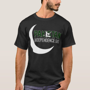 T-shirt Drapeau pakistanais 14 août Vêtements Joyeux Indép