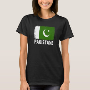 T-shirt Drapeau pakistanais Soutien Peuple Pakistanais Fem