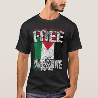 T-SHIRT DRAPEAU PALESTINE GRATUIT GRAND DRAPEAU PALESTINE