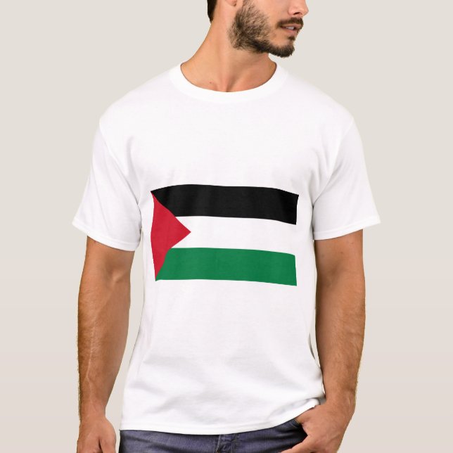 T-shirt Drapeau palestinien (Devant)