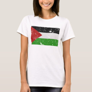 T-shirt Drapeau palestinien