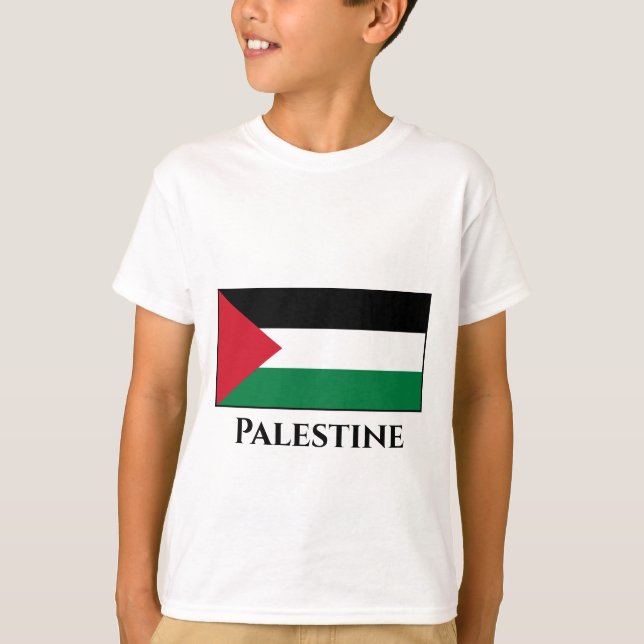 T-shirt Drapeau palestinien (Devant)