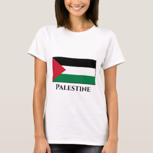 T-shirt Drapeau palestinien