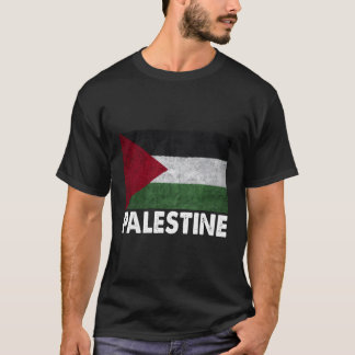T-shirt Drapeau palestinien
