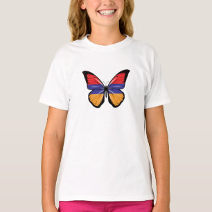 T-shirt Drapeau papillon arménien