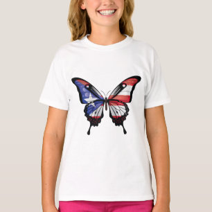 T-shirt Drapeau papillon de marque Swallowtail Porto Rico