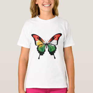 T-shirt Drapeau papillon du Kurdistan