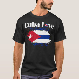 T-shirt Drapeau Patria y Vida Viva Libre Cuba Patriotique