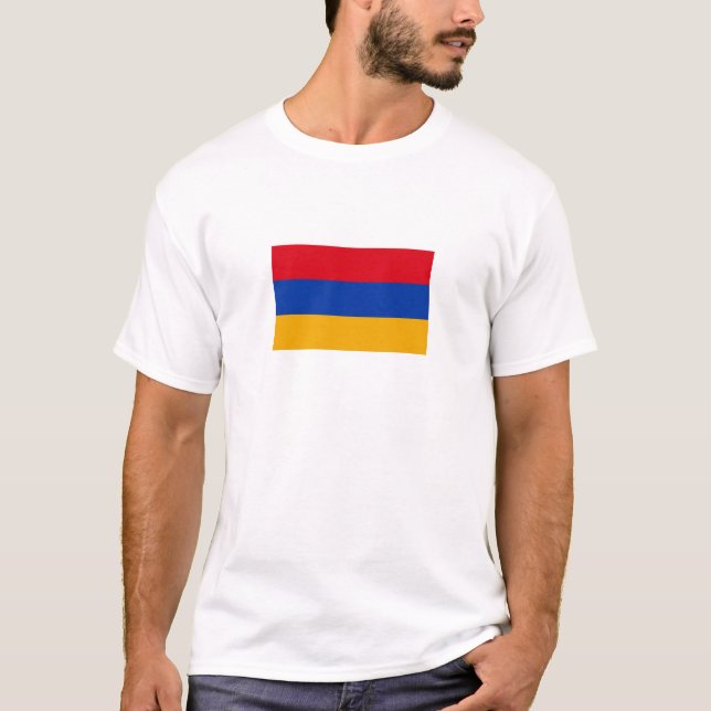 T-shirt Drapeau patriotique arménien (Devant)